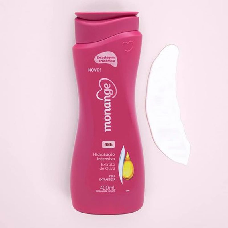 creme hidratante monange intensiva pele extrasseca 400ml