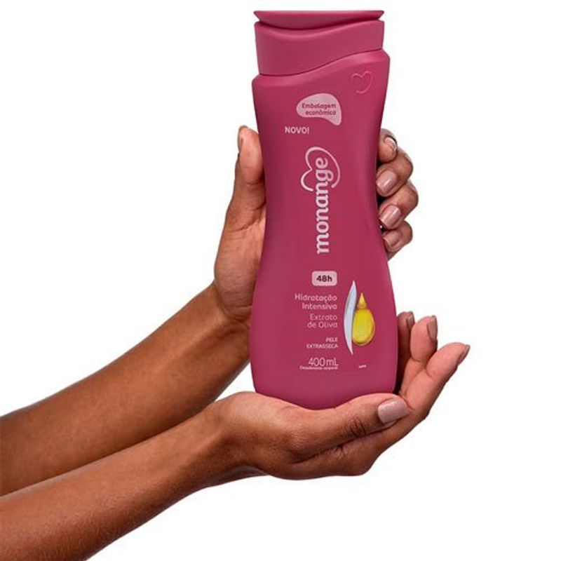 creme hidratante monange intensiva pele extrasseca 400ml