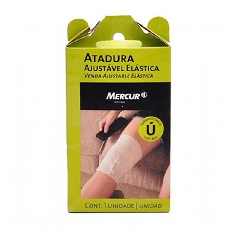 atadura ajustável elástica branca