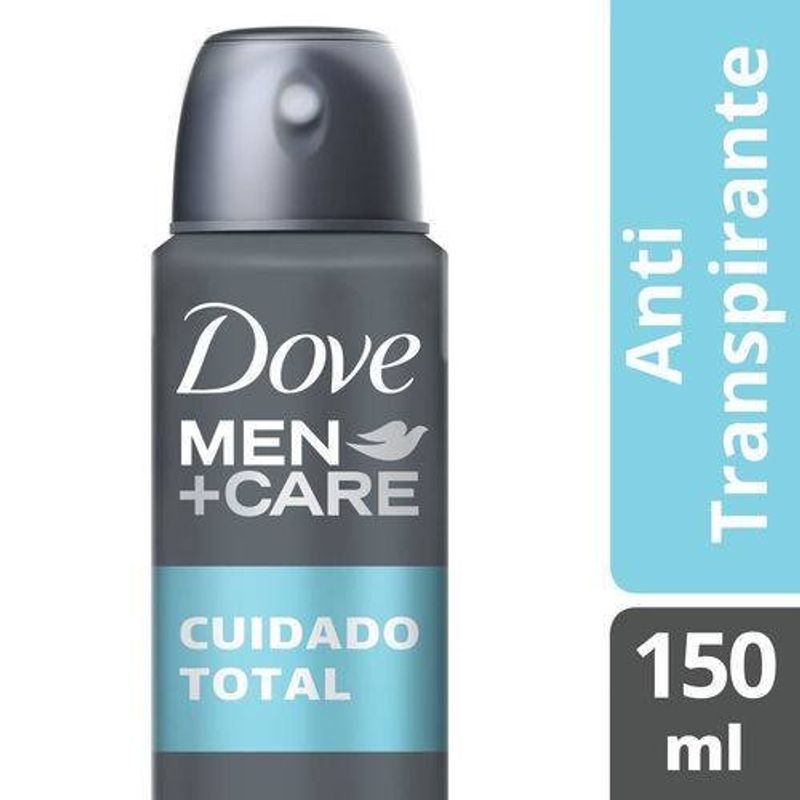 desodorante aerosol dove clean comfort masculino 89g
