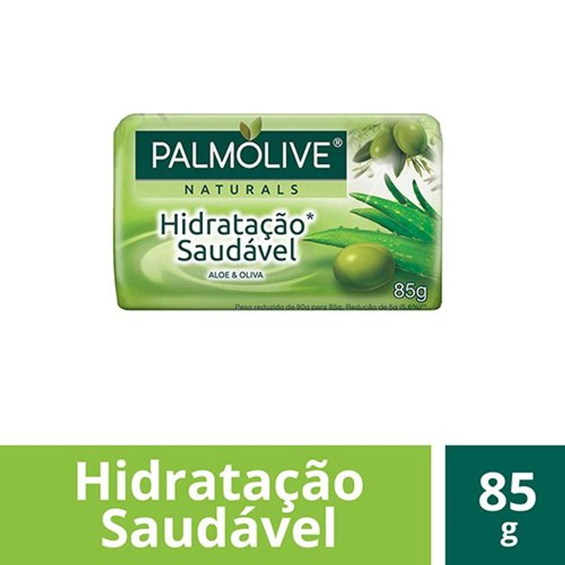 sabonete palmolive natural aloe 85g