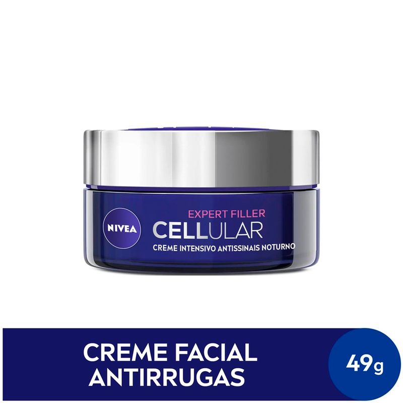creme facial nivea antissinais noite 49g