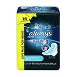 absorvente always noite tranquila seca leve 16 pague 14 unidades