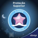 absorvente always noite tranquila seca leve 16 pague 14 unidades