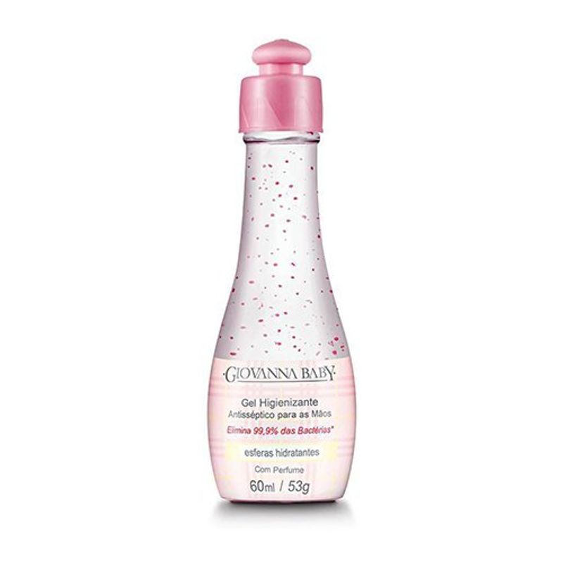 álcool em gel higienizante giovanna baby classic 60ml