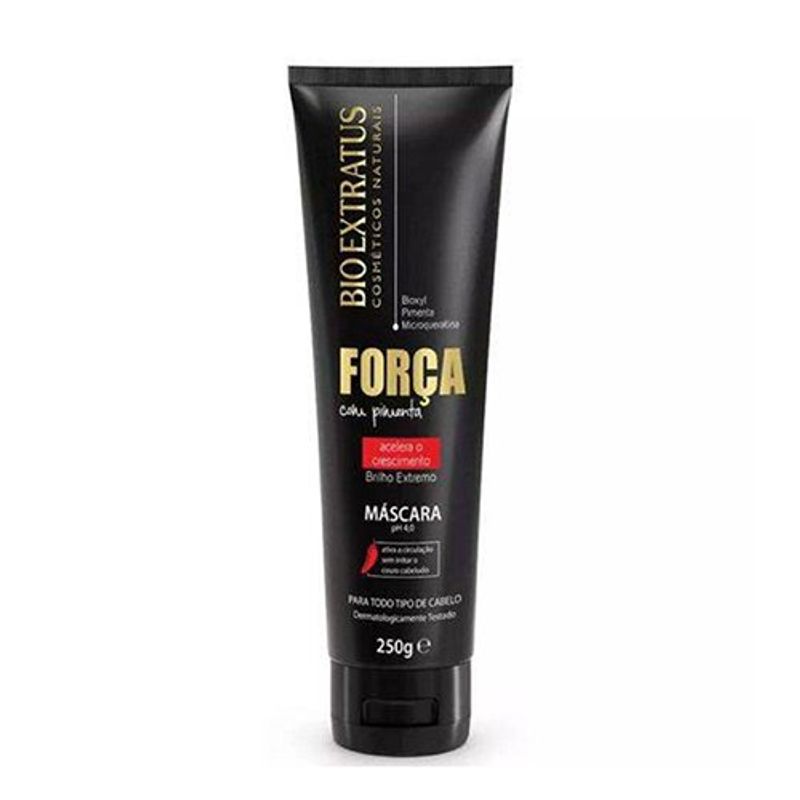 máscara força com pimenta bio extratus 250g