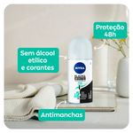 desodorante nivea roll-on black & white fresh feminino 50ml