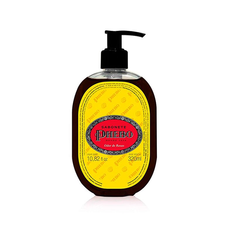 sabonete líquido phebo tradicional odor de rosas 320ml
