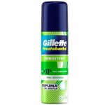 espuma de barbear gillette prestobarba sensitive 56g