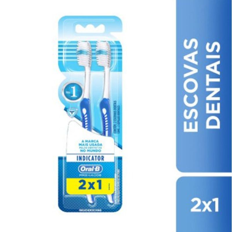 escova oral-b indicator plus 30 leve 2 pague 1 2 unidades