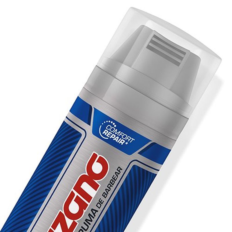 espuma de barbear bozzano hidratação 190g