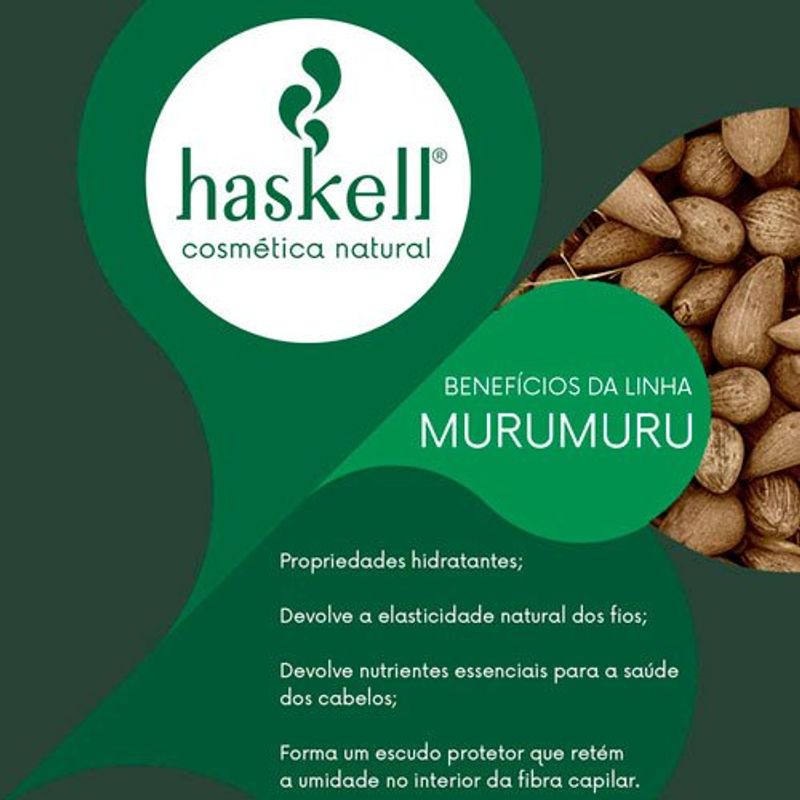 condicionador haskell murumuru 300ml