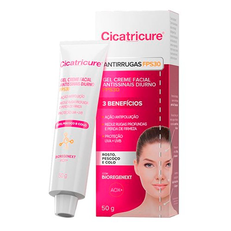 cicatricure creme fps 30 diurno 50g(gnm)