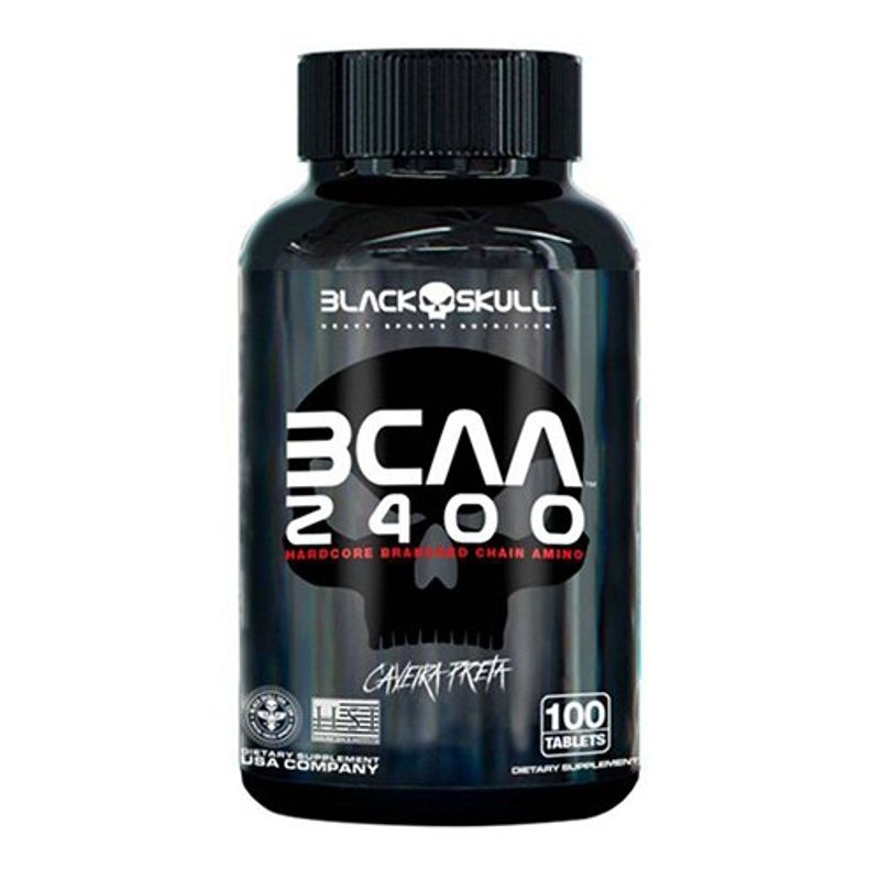 bcaa 2400 black skull 100 tabletes
