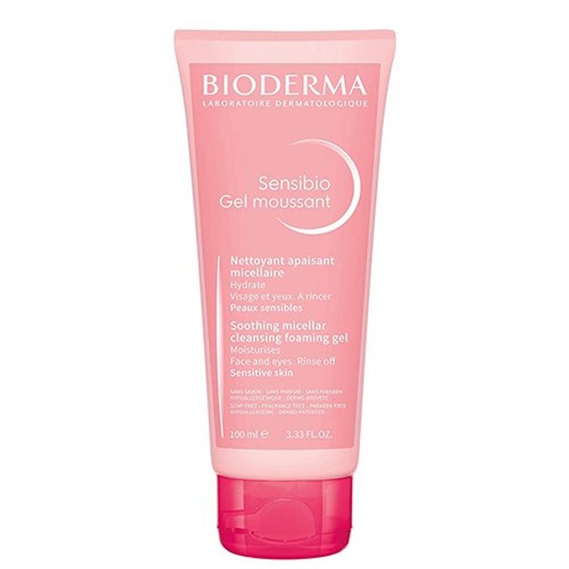 gel moussant bioderma sensibio tubo 100ml