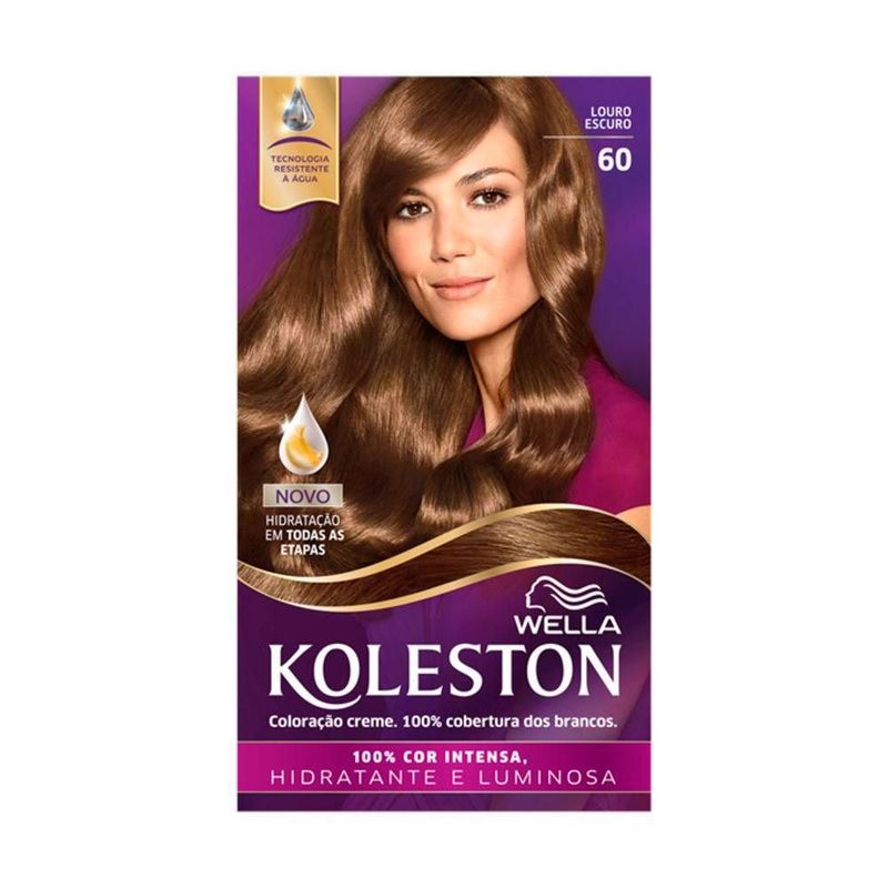 tintura para cabelo koleston esp cor 60 louro escuro
