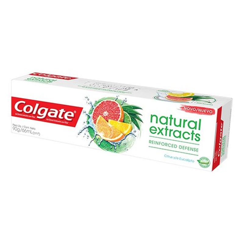 creme dental colgate naturals defesa reforçada 90g