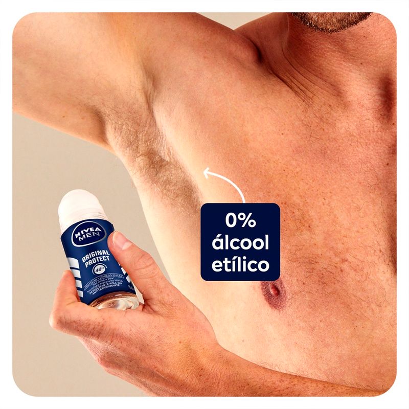 desodorante roll on nivea men original protect 50ml