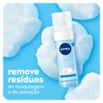 mousse de limpeza facial nivea 150ml