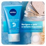 sabonete em gel facial nivea equilíbrio protetor 150ml