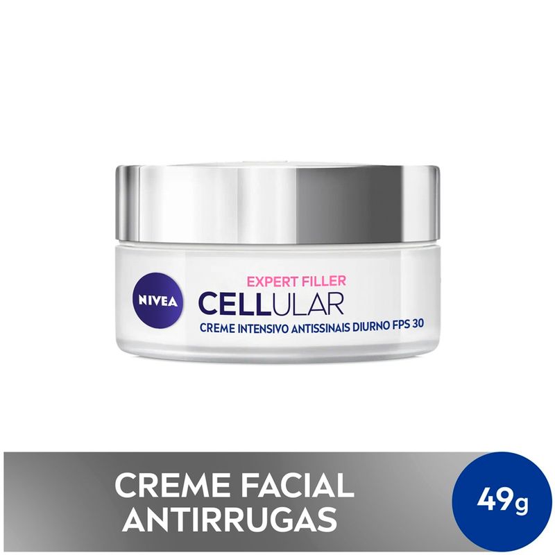 creme facial nivea cellular antissinais dia fps 30 52g