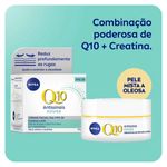 creme facial antissinais dia nivea q10 plus fps30 50g