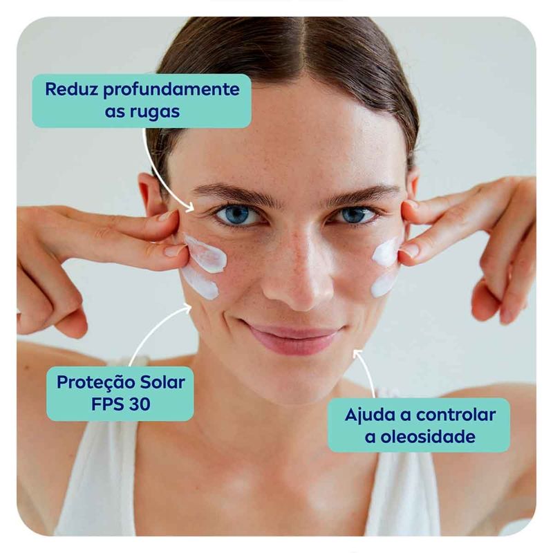 creme facial antissinais dia nivea q10 plus fps30 50g