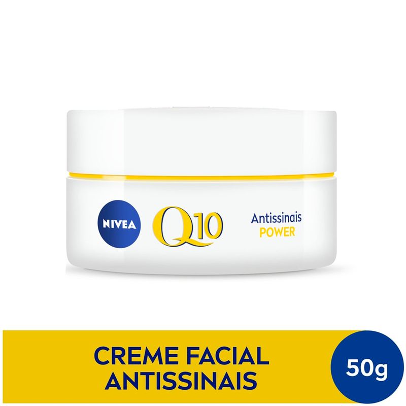 creme facial antissinais dia nivea q10 plus pele normal a seca fps30