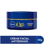 creme facial antissinais noite nivea q10 plus 50g