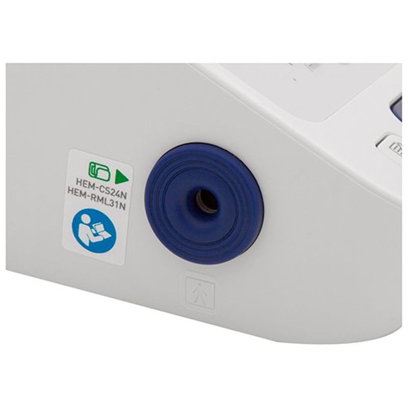 monitor de pressão arterial de braço omron control+ hem-7122
