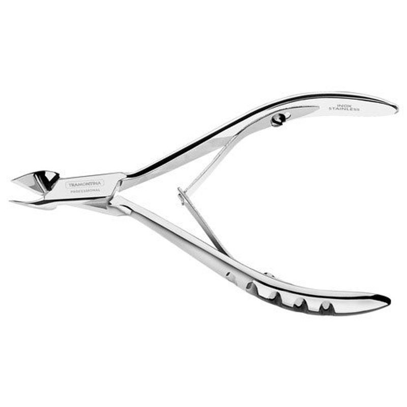 alicate para cutícula tramontina inox