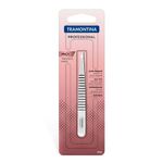 pinça inox com ponta inclinada tramontina