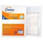 compressa gaze cremer 7,5x7,5cm 10 unidades