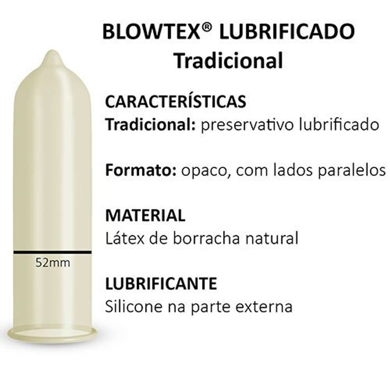 preservativo lubrificado blowtex sache clássico leve 9 pague 6