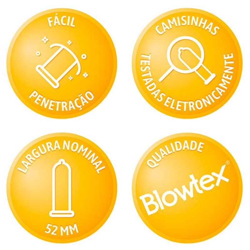 preservativo lubrificado blowtex sache clássico leve 9 pague 6