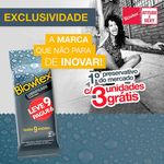 preservativo lubrificado blowtex sache clássico leve 9 pague 6