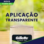 desodorante gel antitranspirante gillette hydra aloe 82g