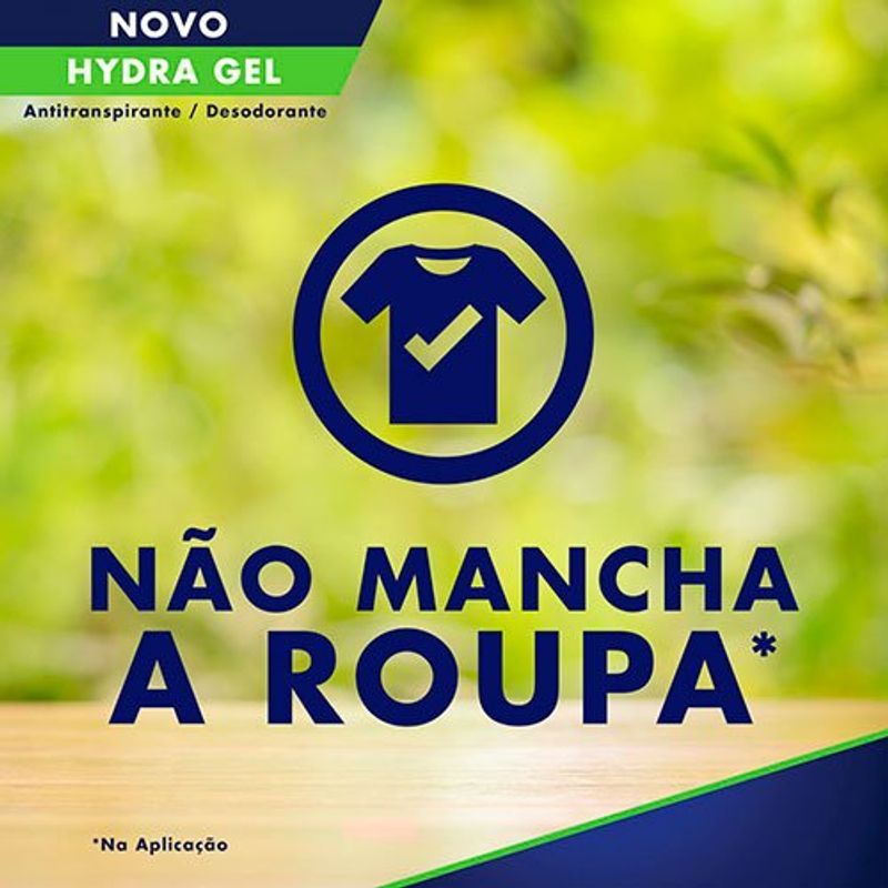 desodorante gel antitranspirante gillette hydra aloe 82g
