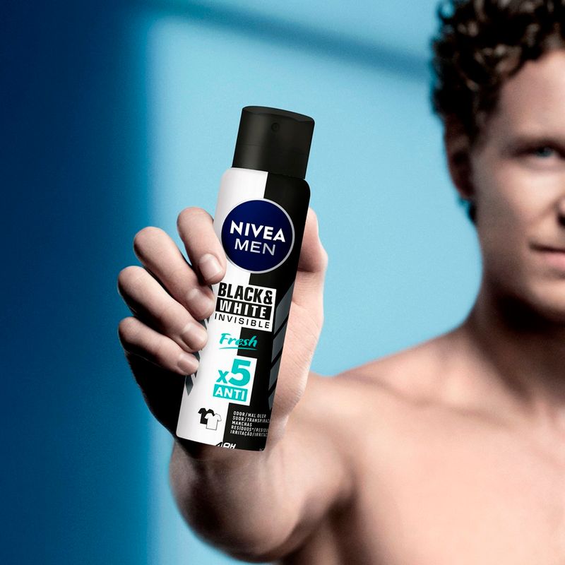 desodorante nivea men aerosol fresh erva doce 150ml