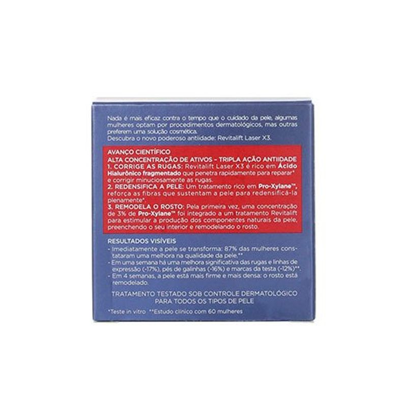 creme facial revitalift laser 50ml