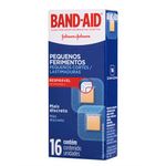 curativos johnson&johnson band-aid pequenos ferimentos com 16 unidades