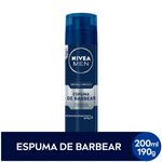 espuma de barbear nivea men 193g