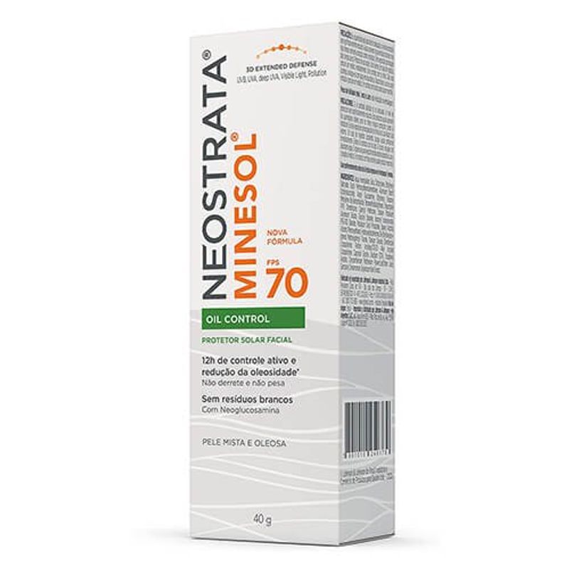 protetor solar neostrata minesol oil control fps70 40g