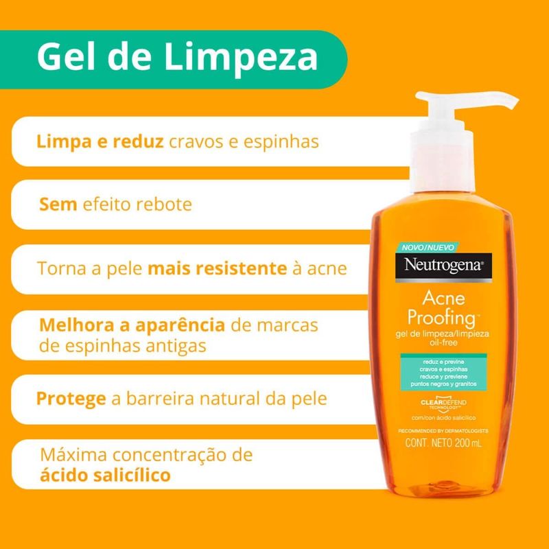 gel acne 200ml proofing neutrogena