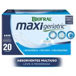 absorvente geriátrico maxi geriatric 20 unidades