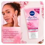 sabonete em gel micelar facial nivea micellair água de rosas 150ml