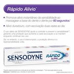 creme dental sensodyne rápido alívio 50g