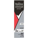 desodorante aerosol clinical rexona men sport 150ml