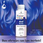 máscara pigmentante gota do mato color vibe azul oceano 100ml