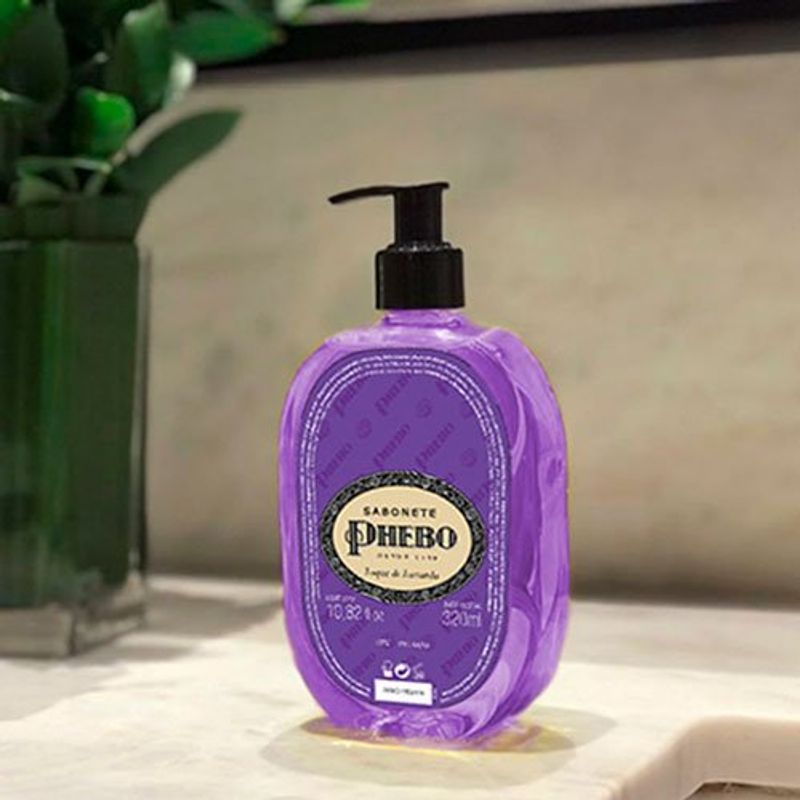 sabonete líquido phebo toque lavanda 320ml